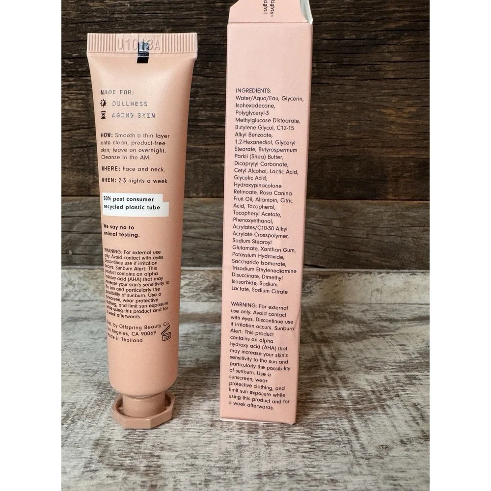 Versed The Shortcut Overnight Facial Peel‎ 0.5 oz NIB | MSRP = $18